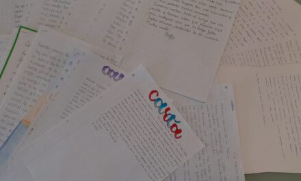 Los alumnos envían cartas a La Palma