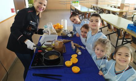 El «Proyecto Chiquichef de SM» cocina con los alumnos de Infantil del Colegio Virgen del Mar