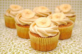 Cupcakes de plátano