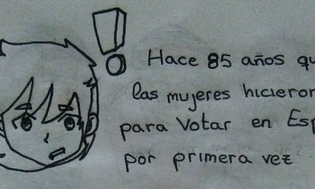 Mi viñeta: «Hace 85 años, comenzamos a votar», por Marta Salido